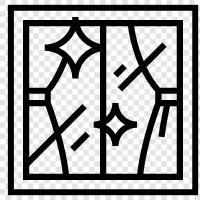 Reinigung von Fenstern, Fensterwäsche, Fensterreinigungstipps, Fensterreinigung symbol