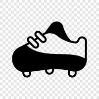 cleats, football, soccer, running icon svg