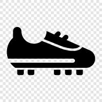 cleats, football botları, soccer cleats, soccer pabuçları ikon svg