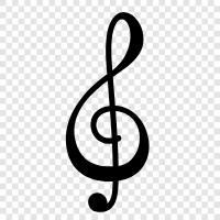 Clef, Clefs, Key, Music icon svg