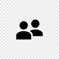 clients, customers, users group, group of users icon svg