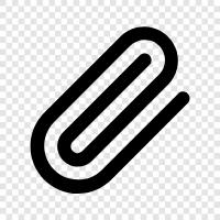 clip, staples, office supplies, office equipment icon svg