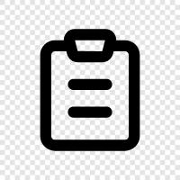 clipboard manager, clipboard app, clip, cut icon svg