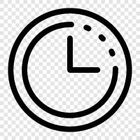 clock, time, duration, measure icon svg