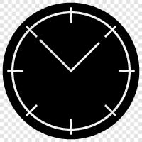 clock, time, time zone, time difference icon svg