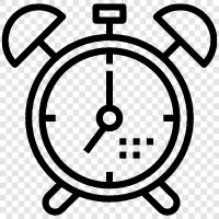 Clock, time, alarm, timer icon svg