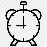 Clock, Digital, Clock Radio, Wake Up Alarm icon svg