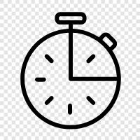 clock, time, schedule, punctuality icon svg