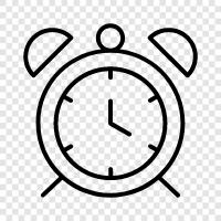Clock, Bedtime, Sleep, Timer icon svg