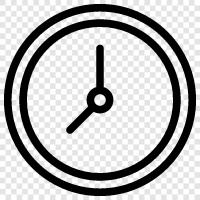 clock, time, digital, analog icon svg