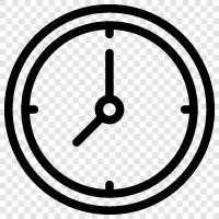 clock, time, alarm, digital icon svg