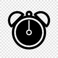 Clock, Time, Wake Up, Bedtime icon svg