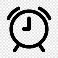 Uhr, Zeit, Schlafen, Wecker symbol