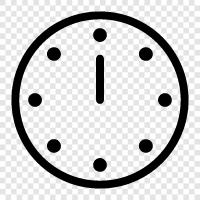 clock, time, 12 o clock, clock face icon svg