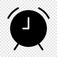 Uhr, Schlafen, Schlafhilfe, Wecker symbol