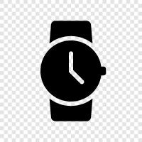 clock, wristwatch, time, timepiece icon svg