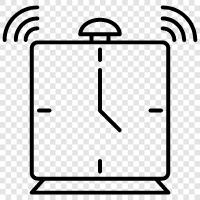 clock, sound, tones, notification icon svg