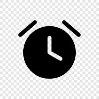 Clock, alarm, snooze, stopwatch icon svg