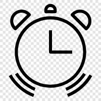 Clock, Time, Timer, Alarm Clock icon svg