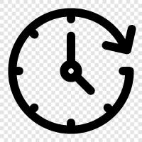 clock, time, minutes, seconds icon svg