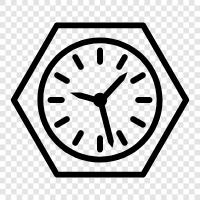 clock, time, digital, pendulum icon svg