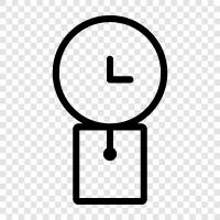 clock, time, sound, ring icon svg