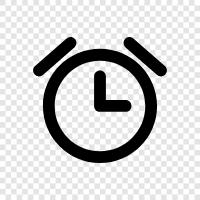 clock, time, wake up, snooze icon svg