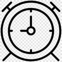 Clock, Snooze, Wake Up, Sleep icon svg