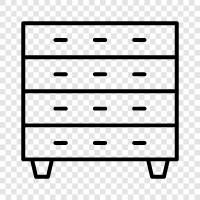 closet, dresser, linen, storage icon svg