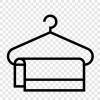 clothes, clothes hanger, closet, storage icon svg