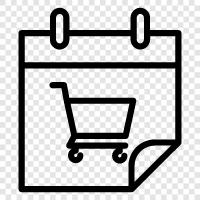 clothes, accessories, home goods, deals icon svg