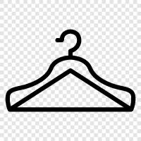 clothes hangers, closet hangers, coat hanger, belt hanger icon svg