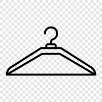 clothes hangers, clothes drying, drying clothes, Hangers icon svg