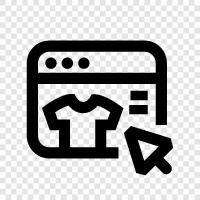 clothes, shoes, bags, sales icon svg