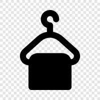 clothing, rack, store, hang icon svg