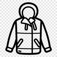 clothing, garment, clothing coat, coat icon svg