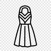 Kleidung, Mode, Modisch, Kleid symbol