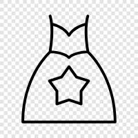 Kleidung, Kleiderordnung, formelle Kleidung, Kleid symbol