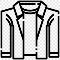 clothing, trousers, shirt, jacket icon svg