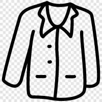 Clothing, Men, Women, Jacket icon svg