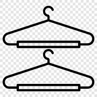 clothing, racks, clothing storage, garment icon svg