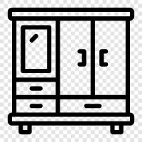 clothing, closet, storage, storage unit icon svg