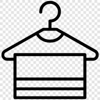 Clothing Hanger Rack, Shoe Hanger, Hat Hanger, Clothes Hanger icon svg