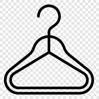 Clothing Rack, Wardrobe Hanger, Clothing Storage, Wardrobe icon svg