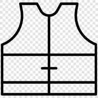 clothing, vest icon svg