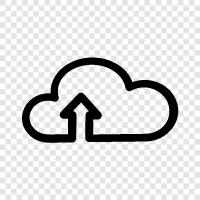 cloud computing, cloud storage, cloud services, cloud infrastructure icon svg