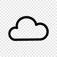 cloud computing, cloud storage, cloud services, clouds icon svg