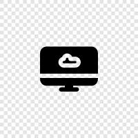 Cloud Computing, Cloud Storage, Cloud Computing Services, Cloud Computing Platform icon svg