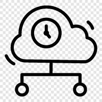 Cloud Computing, Cloud Services, Cloud Infrastructure, Cloud Hosting icon svg