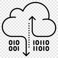 Cloud Computing, Cloud Storage, Cloud Computing Services, Cloud Services symbol